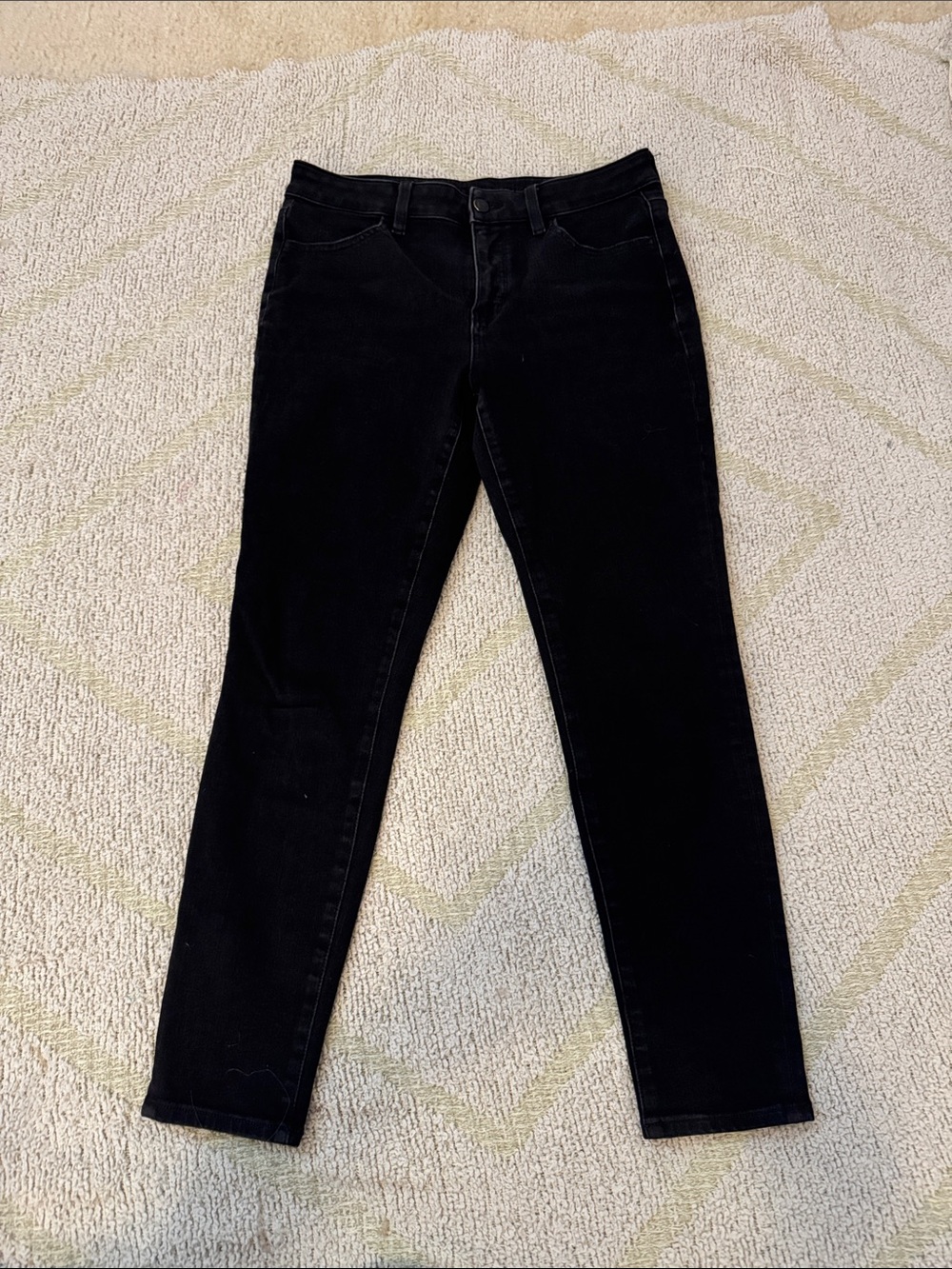 American Eagle Outfitters Black Skinny Jeans Sz 8